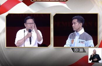 Gibran Rakabuming Sindir Cak Imin dalam Debat Cawapres 2024