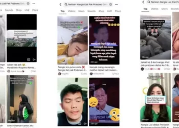 Viral Video Menangisi Prabowo Pasca Debat Capres 2024