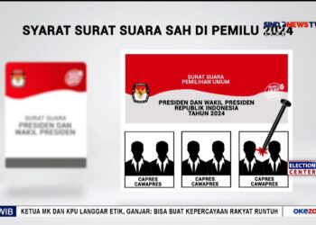 Mengenali Surat Suara Sah dan Tidak Sah dalam Pemilu 2024