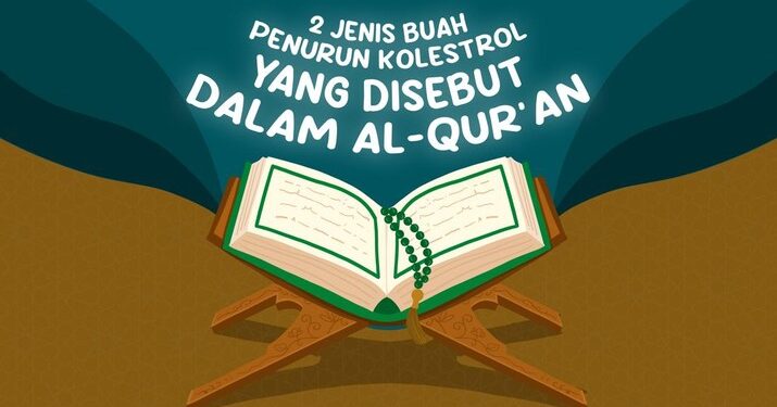 4 Buah Penurun Kolesterol yang Disebut dalam Al-Quran