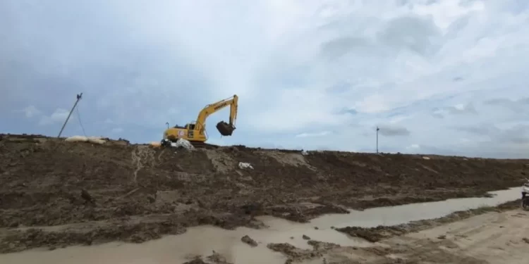 BBWS Perbaiki Tanggul Sungai Wulan yang Kembali Jebol