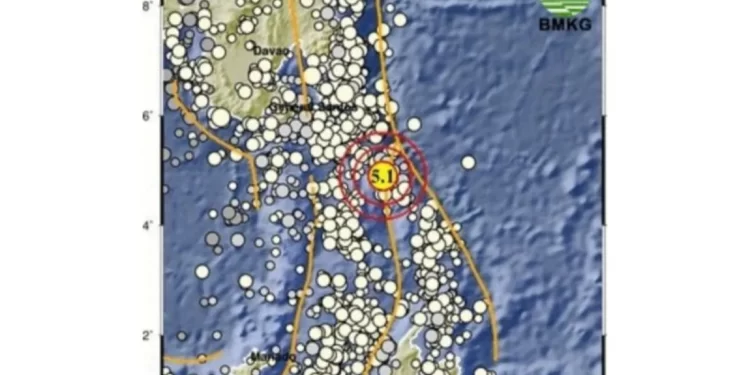 BMKG: Gempa Tektonik di Pulau Karatung di Sulawesi Utara