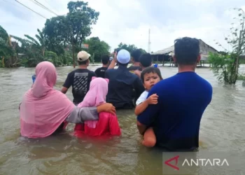Banjir Jebol Tanggul Sungai Wulan, Warga Mengungsi