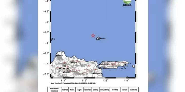 Gempa Susulan Guncang Kota Tuban, Jawa Timur: BMKG