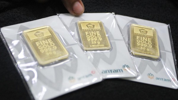 Harga Emas Batangan Antam Naik menjadi Rp1.179.000 per Gram