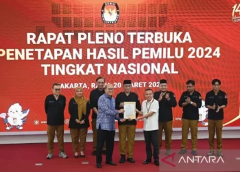 KPU Tetapkan Prabowo-Gibran Jadi Presiden dan Wakil Presiden