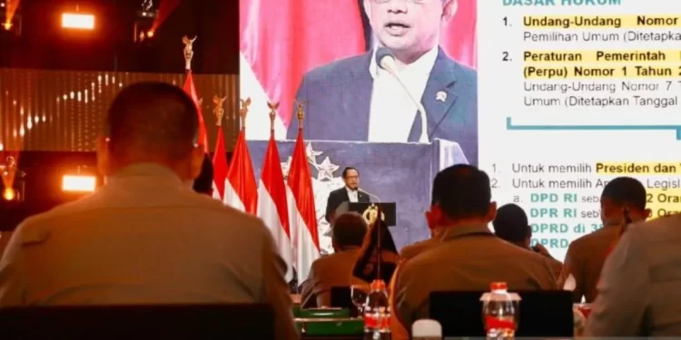 Menteri Dalam Negeri Apresiasi Polri dalam Pemilu 2024