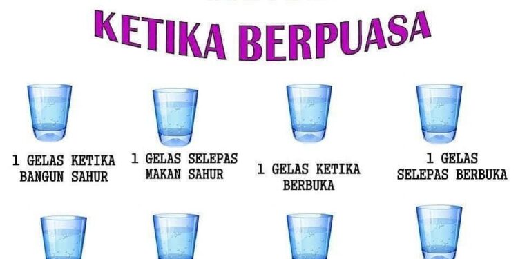 Tips Agar Tidak Dehidrasi Saat Puasa