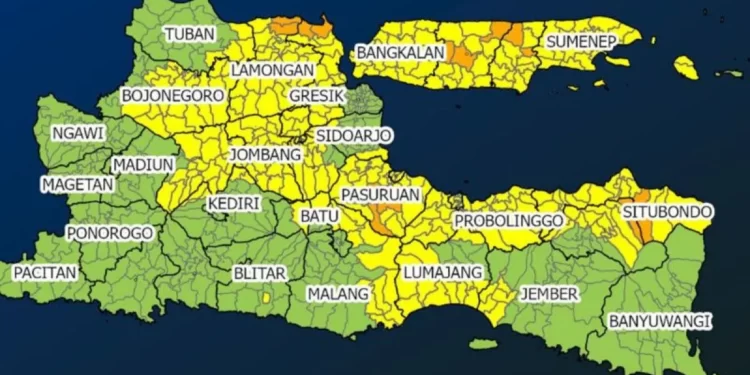 Waspadai Cuaca Ekstrem di Jatim: BMKG Minta Warga Siaga