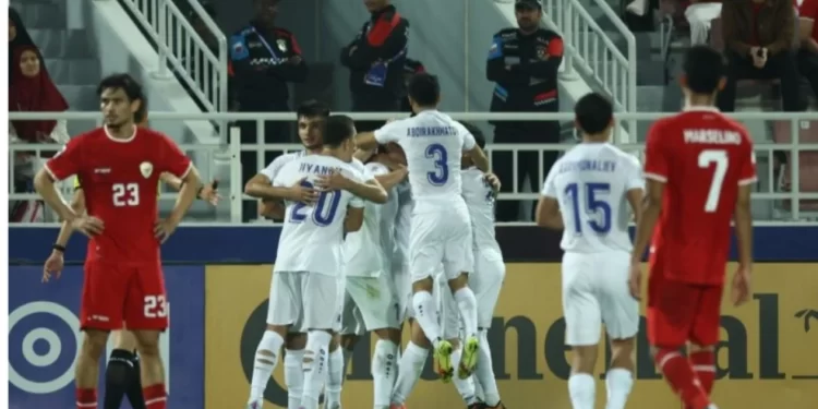Kekalahan Timnas Indonesia dari Uzbekistan: Gol Dianulir Wasit