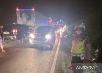 Kemacetan Arus Mudik di Jalan Lintas Betung Banyuasin