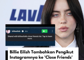 Penggemar Terkejut Masuk Close Friends Instagram Billie Eilish