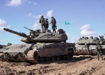 Puluhan Tank Tempur Israel Merangsek ke Rafah