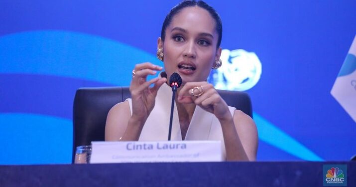 Begini Cinta Laura Ajak Anak Muda Jadi Agen Perubahan