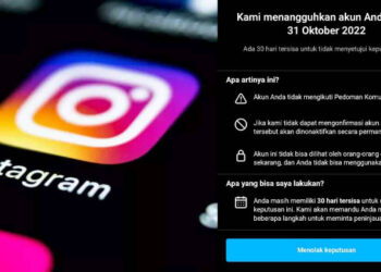 Cara Mengembalikan Akun Instagram yang Terkena Suspend