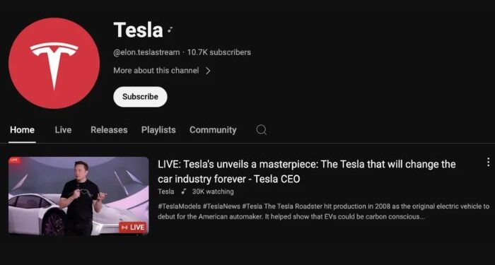 Video Deepfake Elon Musk Jualan Kripto di Livestream YouTube