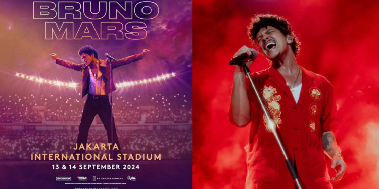 Bruno Mars Bakal Mengguncang Jakarta 13 dan 14 September!