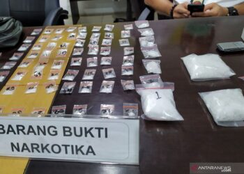Polisi Temukan Narkotika Jenis Sabu Seberat 45 Kilogram