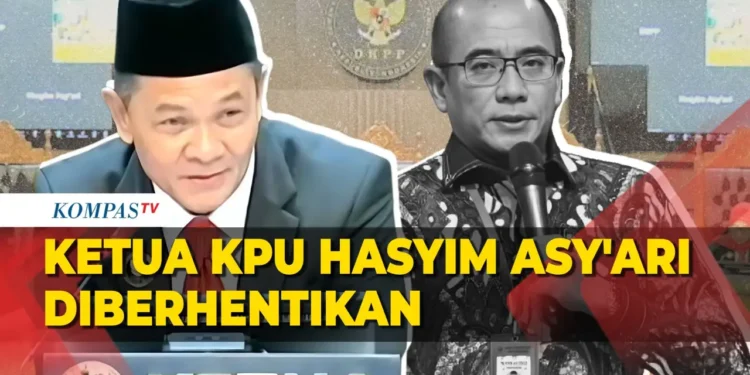 Ketua KPU Hasyim Asy’ari Dipecat karena Dugaan Tindak As*sila