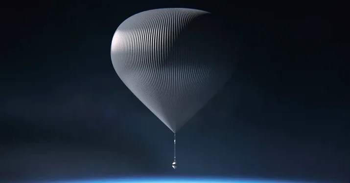 Luar Biasa: Balon Udara ini Telah Sampai Ke Luar Angkasa